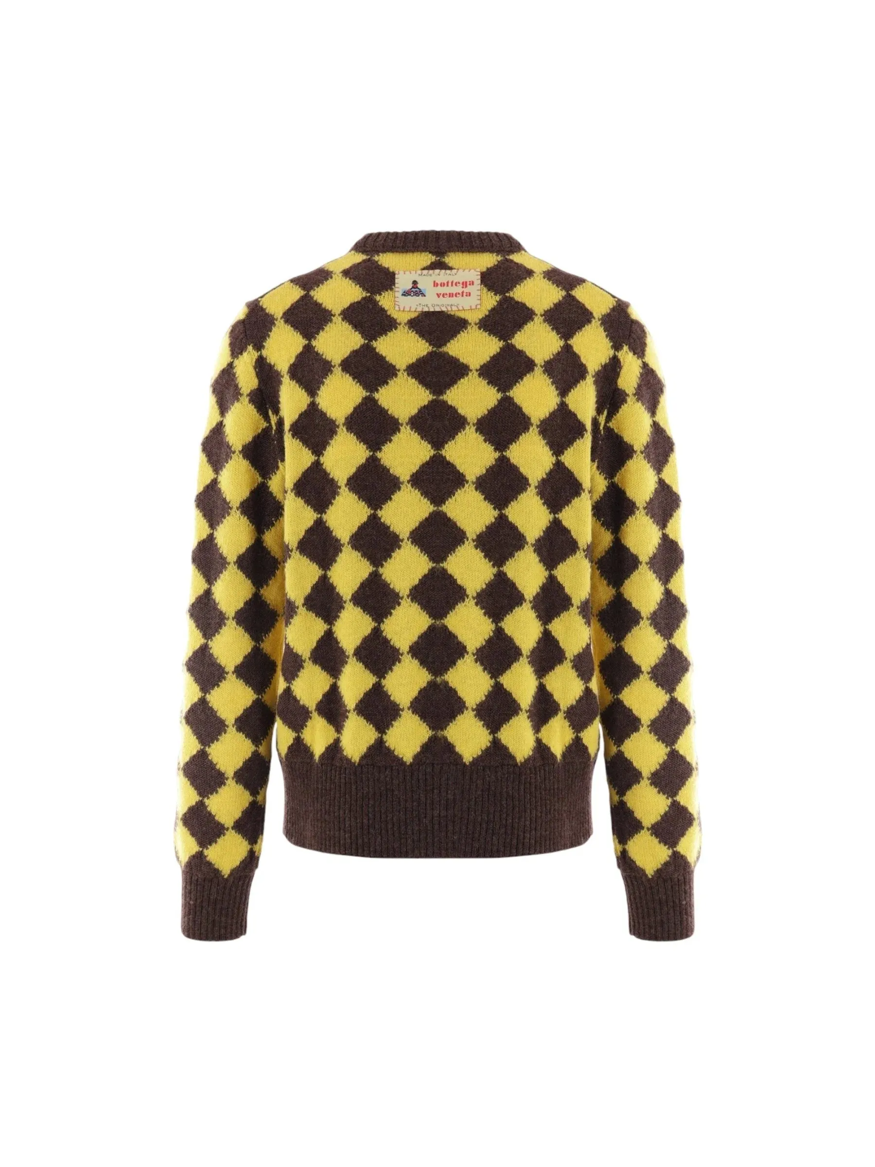 Argyle Wool Sweater