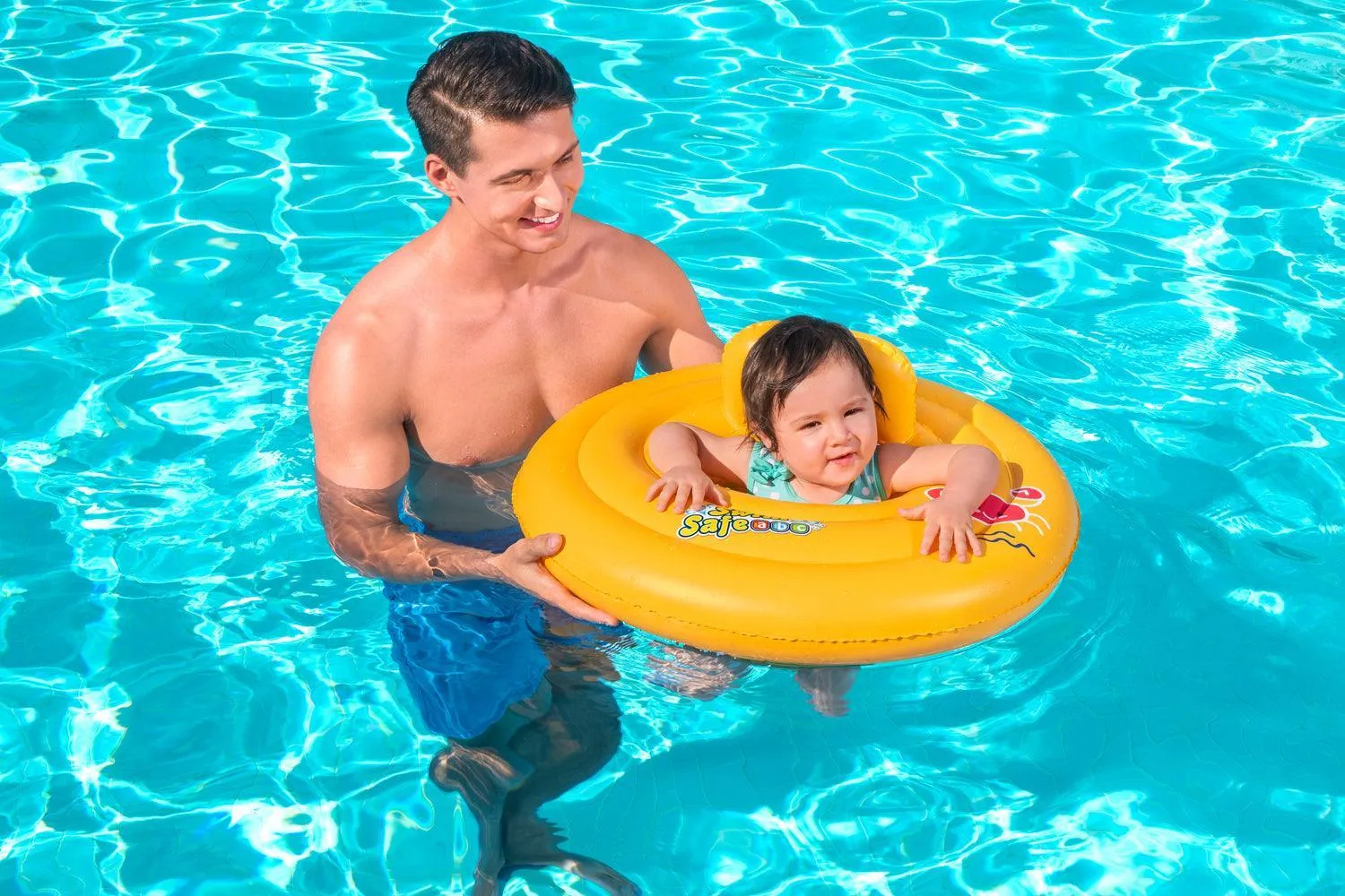 Bestway Swim Safe ABCâ„¢ Swim Seat Level A WonderSplashâ„¢ 0-1 year