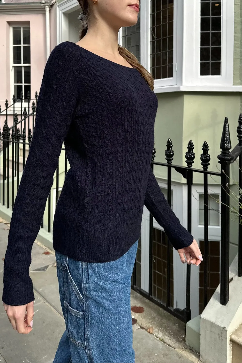 Bonnie Cable Knit Top