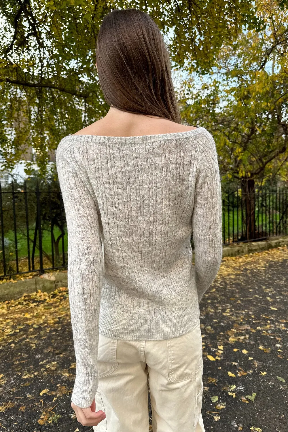 Bonnie Cable Knit Top