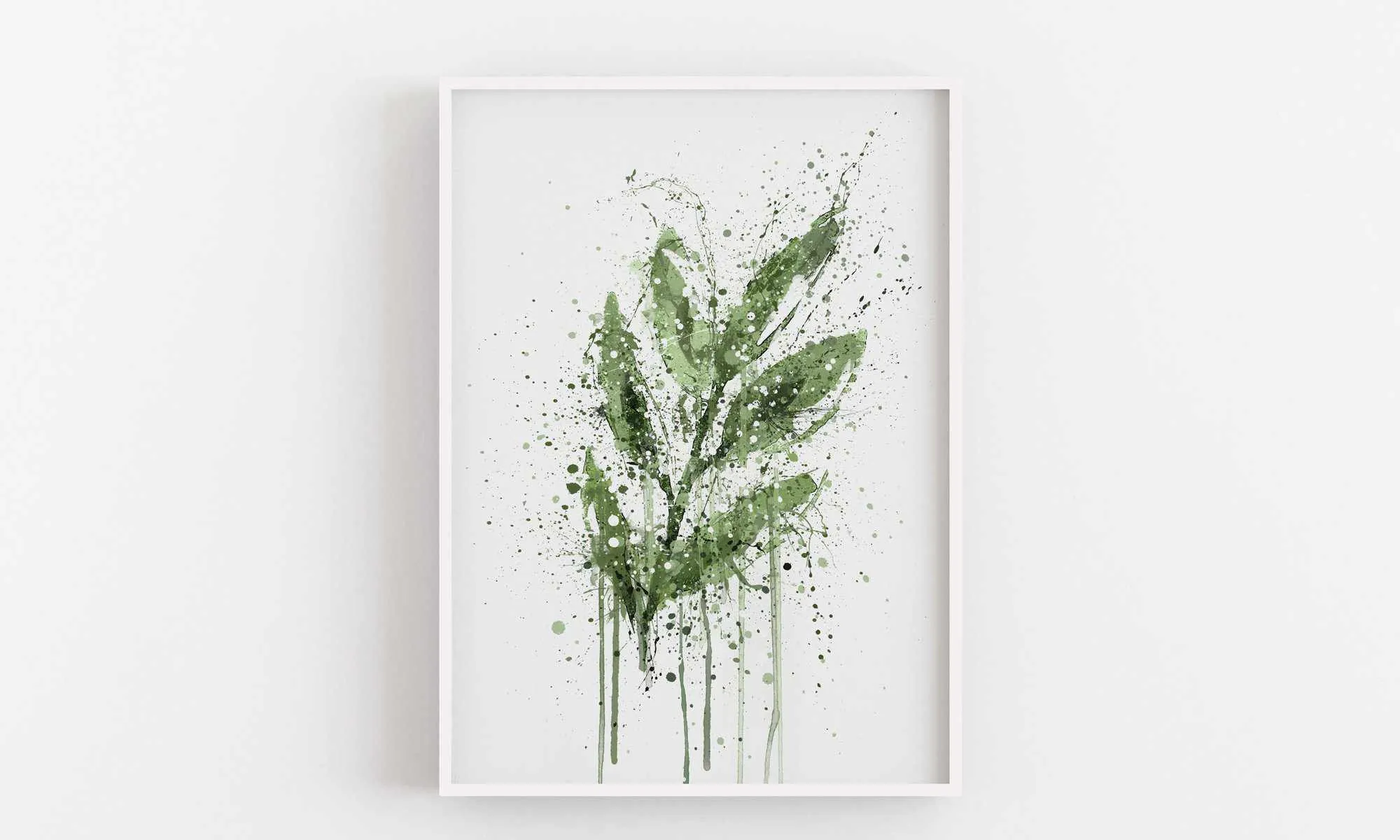 Botanical Wall Art Print 'Ash Leaf' - Plant Prints, Botanical Art Prints and Botanical Illustrations