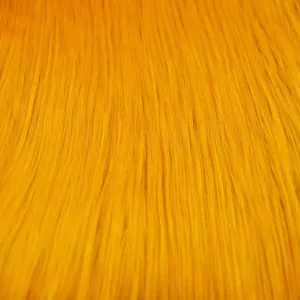 Canary Yellow Shaggy Long Pile Faux Fur Fabric (4")