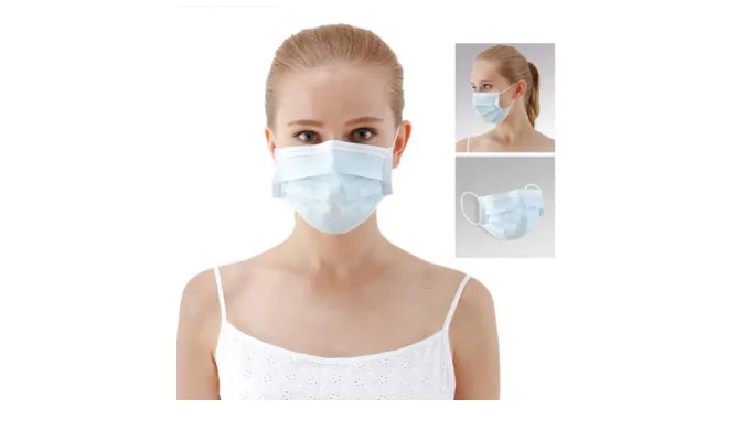 Case of 1,000 - Winner Medical Company 3Ply Medical Face Masks with Earloops for Health Professionals (1,000 Masks) - Ships Quick!