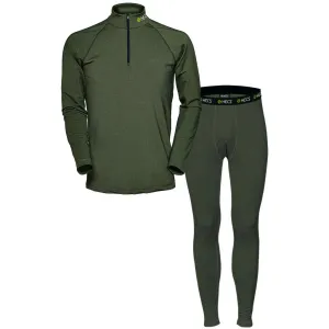 HECS Base Layer Suit Green Small