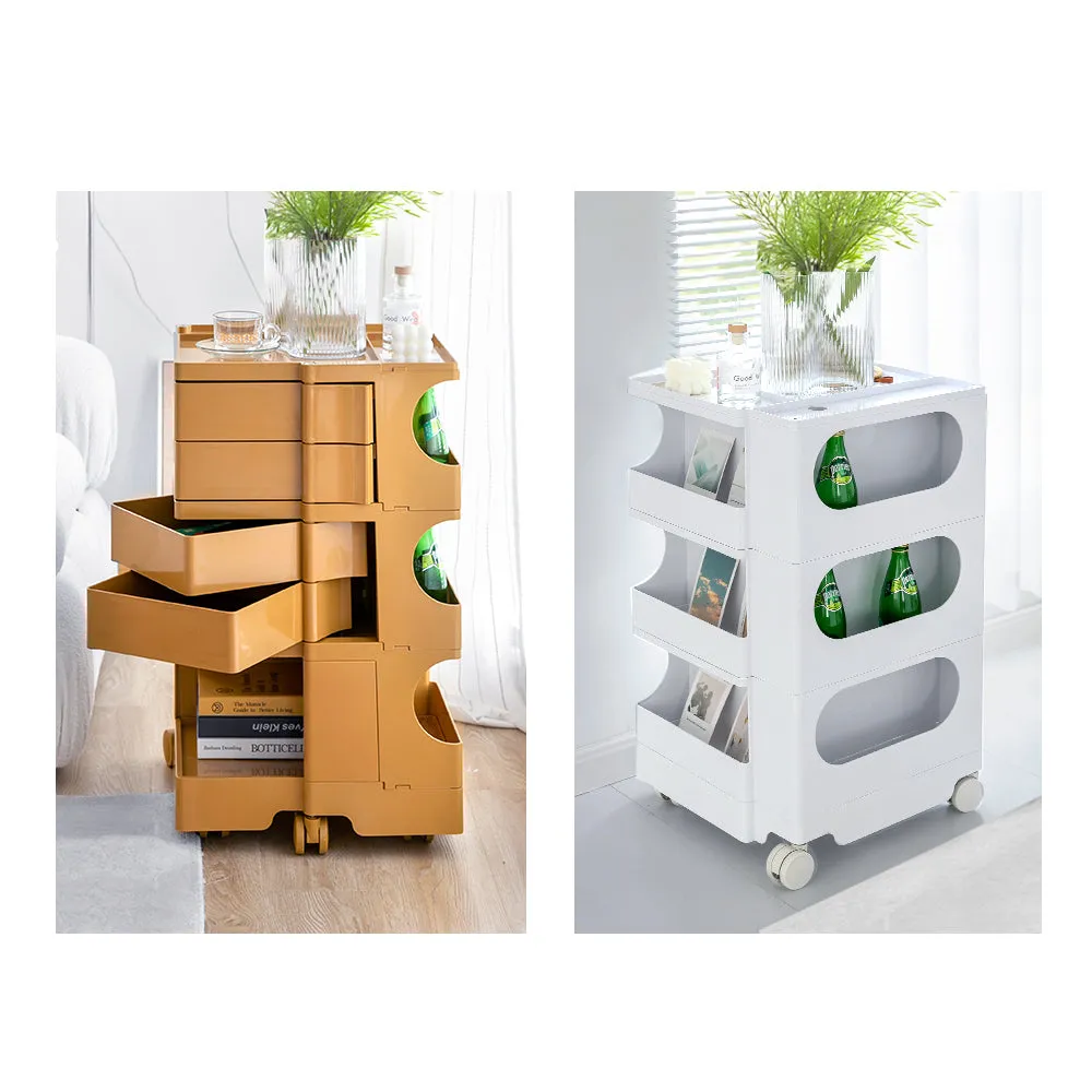 Multifunctional 5-Tier Storage Trolley with Shelves ArtissIn