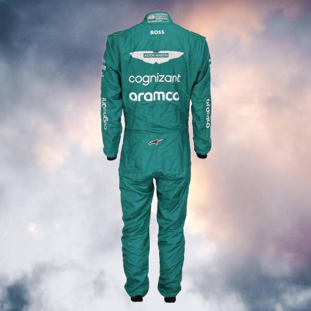 NEW LANCE STROLL 2023 RACE SUIT ASTON MARTIN F1