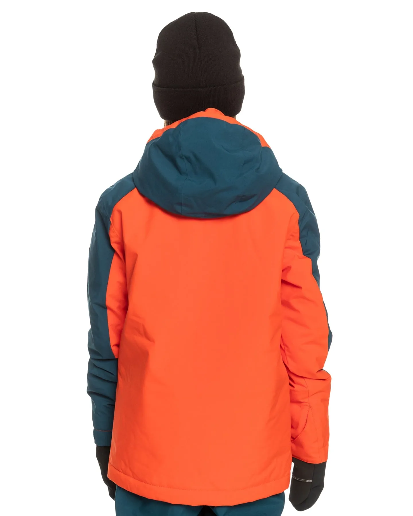 Quiksilver Boys' 4-16 Mission Block Technical Snow Jacket - Grenadine