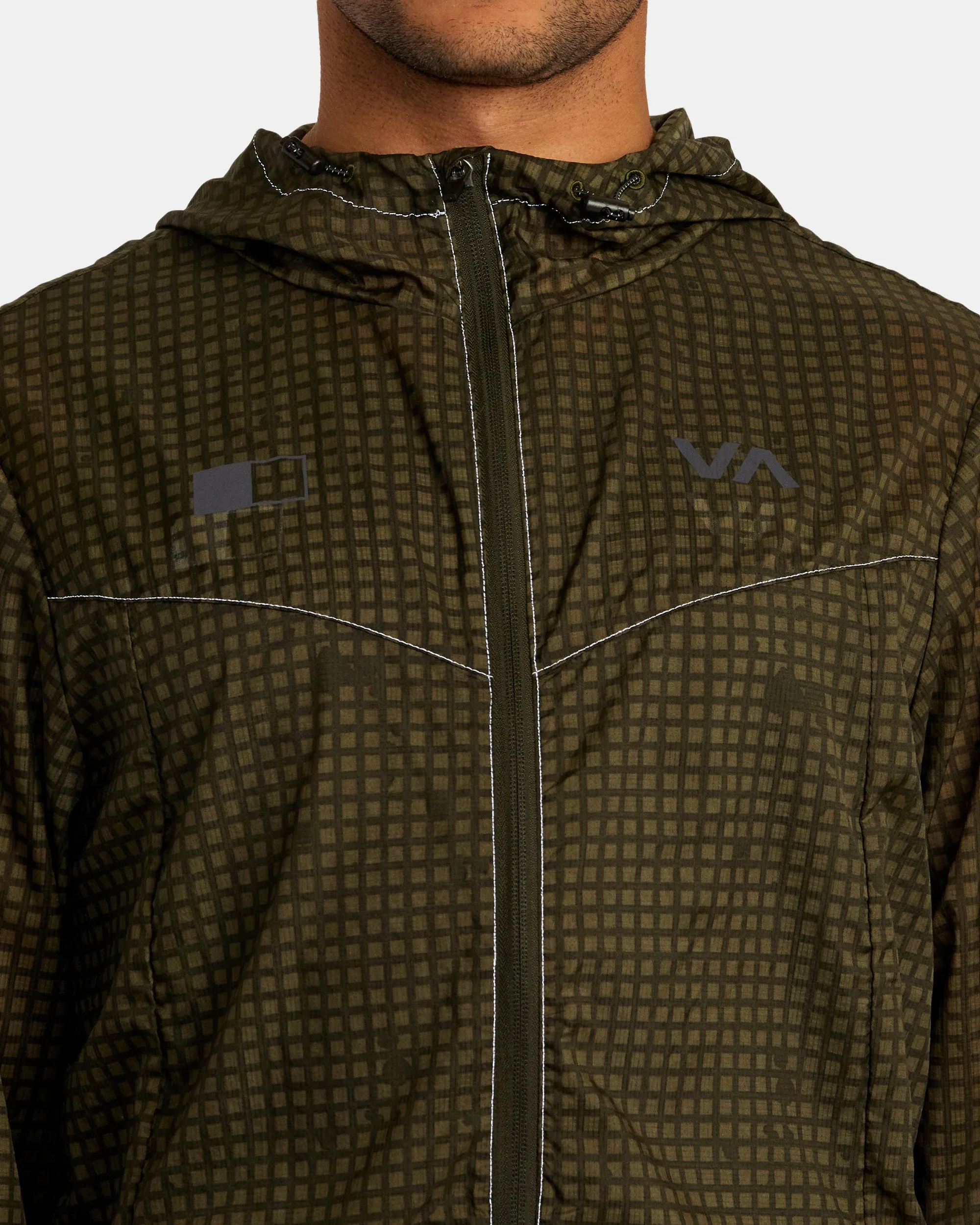 RVCA Runner Lightweight Training Jacket - Camo