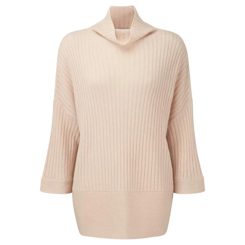 Schoffel Ladies Merino Loose Fit Jumper - Vanilla