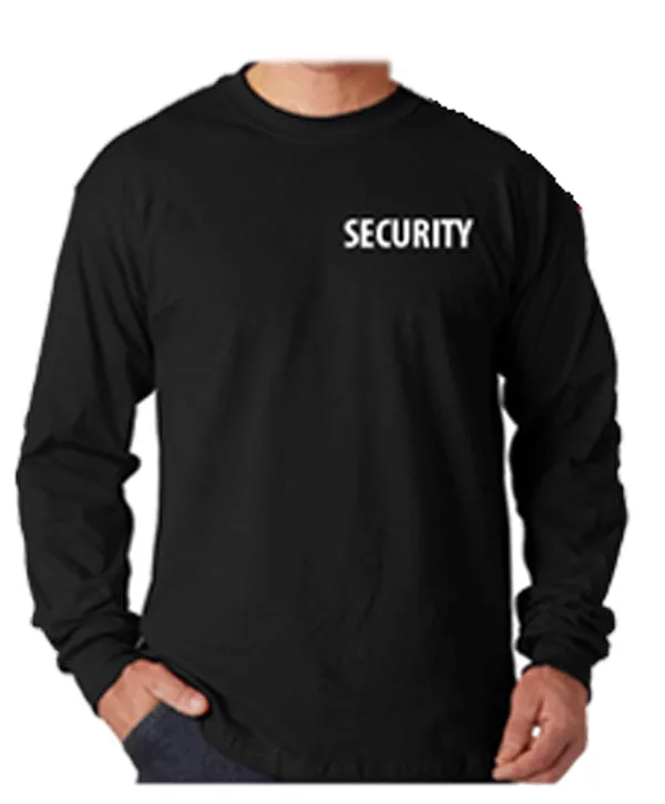 Security ID AAA 100% Cotton Long Sleeves T Shirts