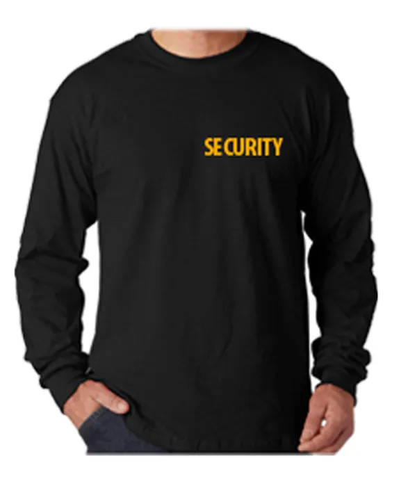 Security ID AAA 100% Cotton Long Sleeves T Shirts