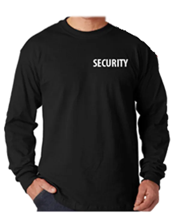 Security ID AAA 100% Cotton Long Sleeves T Shirts