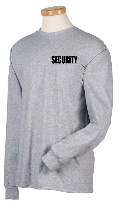 Security ID AAA 100% Cotton Long Sleeves T Shirts