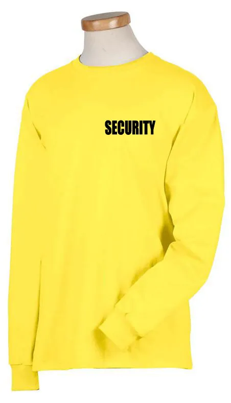 Security ID AAA 100% Cotton Long Sleeves T Shirts