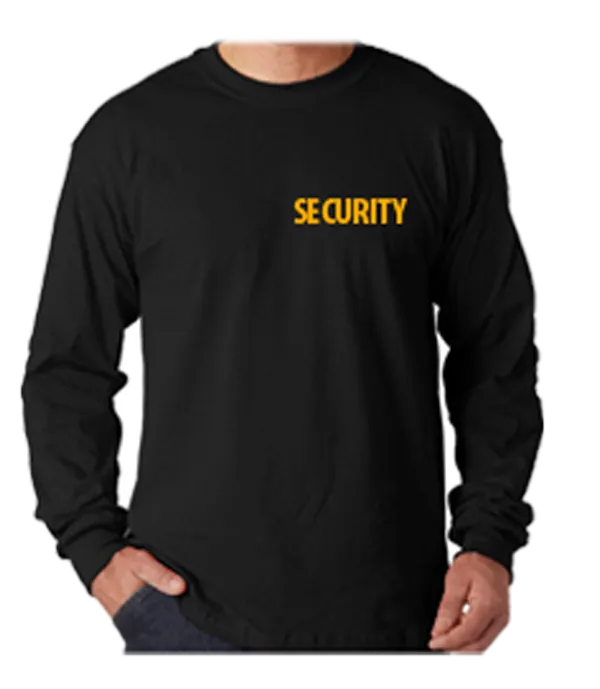 Security ID AAA 100% Cotton Long Sleeves T Shirts