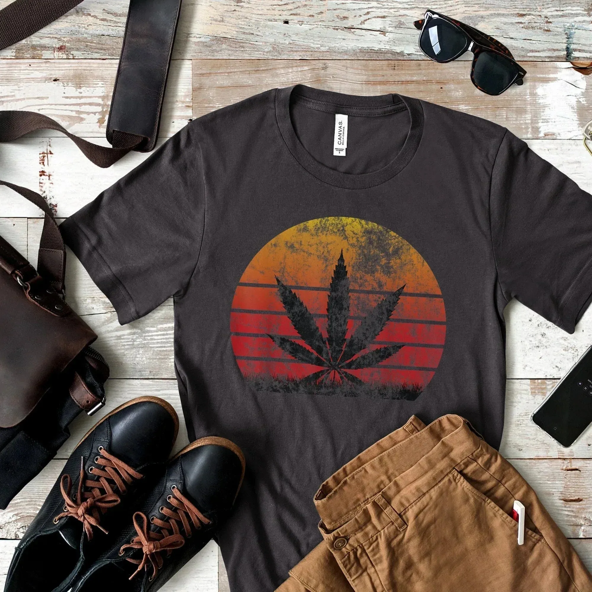 Stoner Gifts, Vintage Stoner Shirt, Retro Cannabis  Hoodie, Stoner Gift for Her, Weed TShirt, Stoner Gift for Him, Marijuana sweatshirt