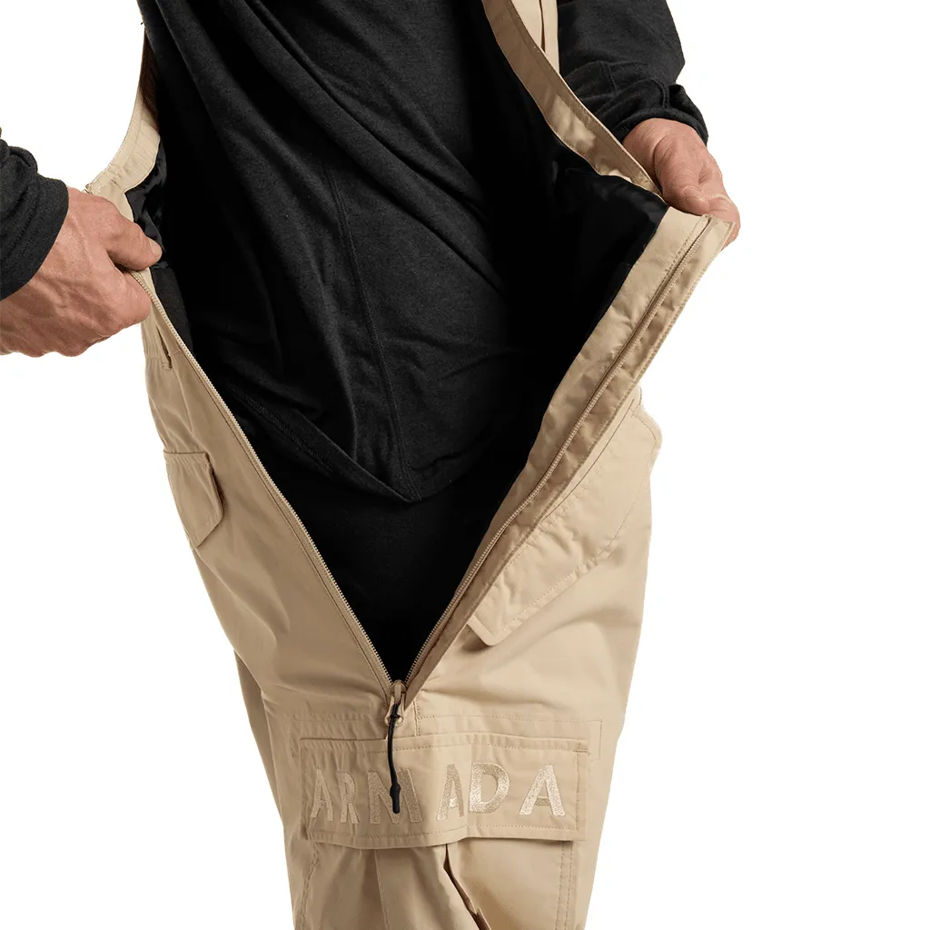 Sumpter 2L bib pants - Safari