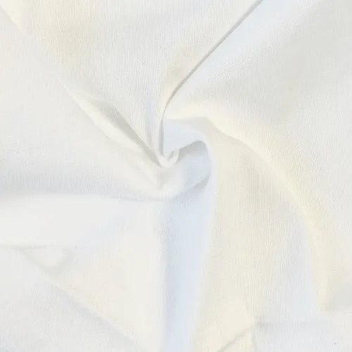 White| 100% Cotton Jersey 12 Ounce (Made in America) - SKU 6739 #S823