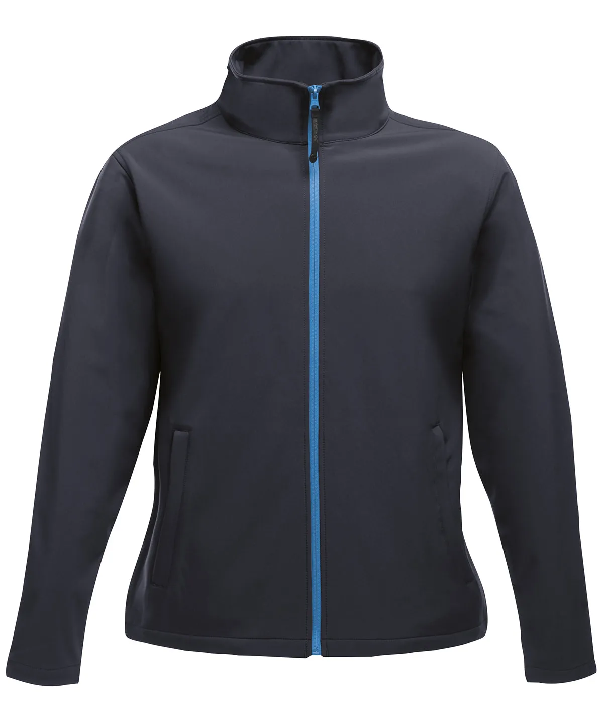 Womens Ablaze printable softshell | Navy/Fr Blue