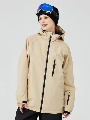 Women's Classical Winter Snowboarding Jacket Daily Wear Coat