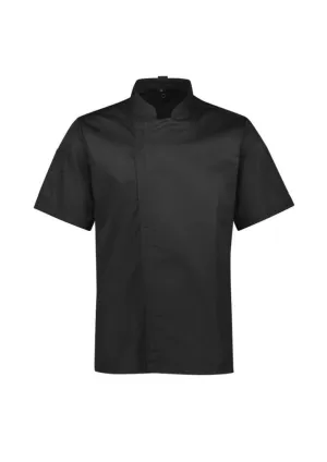 Yes!Chef CH330MS Mens Alfresco S/S Chef Jacket